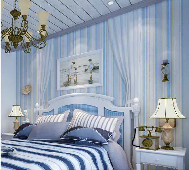 地中海 地中海风格 二居 80后 小资 蓝白搭配 卧室图片来自成都盛世家园装饰在成都元益花园地中海风格装修案例的分享