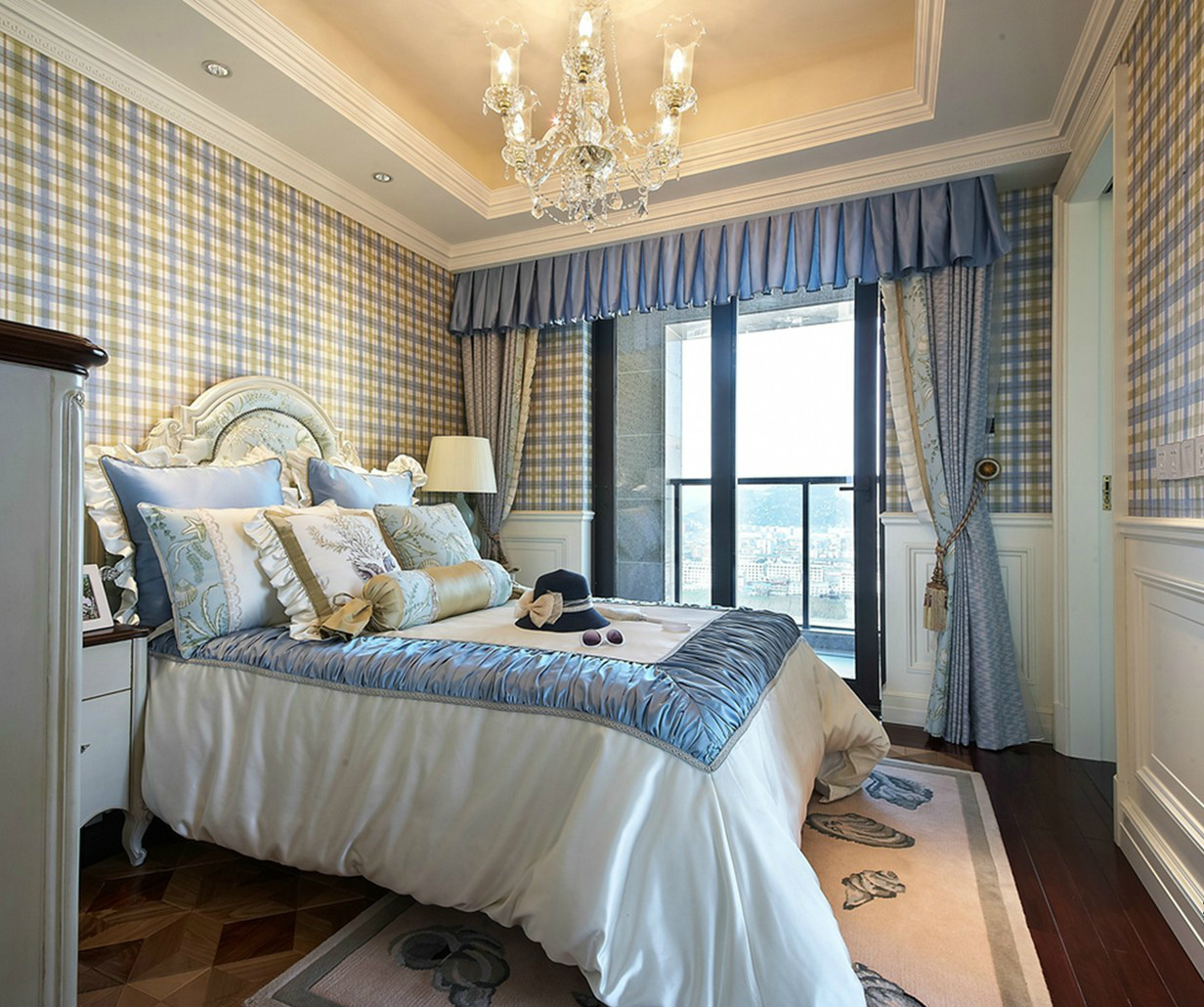 简约 五居室 欧式 卧室图片来自实创装饰上海公司在30万打造五室欧式装修的分享