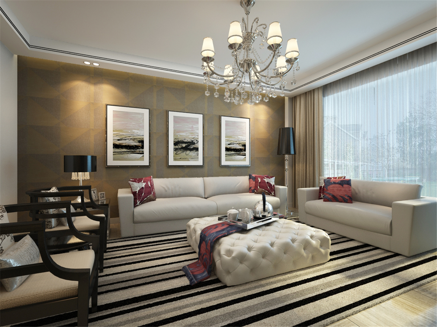 三居 白领 客厅图片来自实创装饰晶晶在浦江颐城晶寓新中式不古老的分享