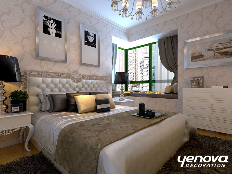欧式 二居 80后 白领 装修案例 卧室图片来自兰州业之峰装饰--赵琴在浪漫时尚的分享