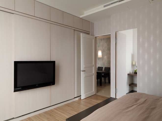 卧室图片来自家装大管家在无风格之设计 简约生活三居的分享