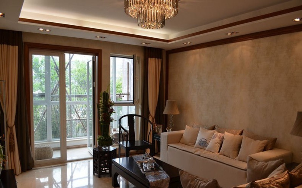 三居 客厅图片来自今朝装饰小闫在北京风景 132平的分享