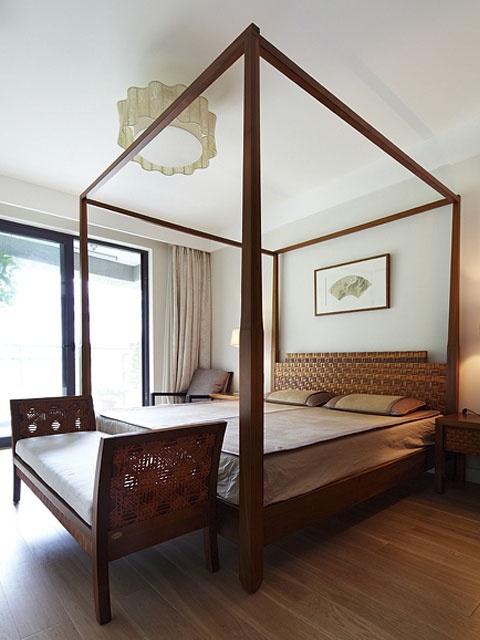 简约 二居 现代 卧室图片来自合建装饰李世超在小悦城---日式简约的分享