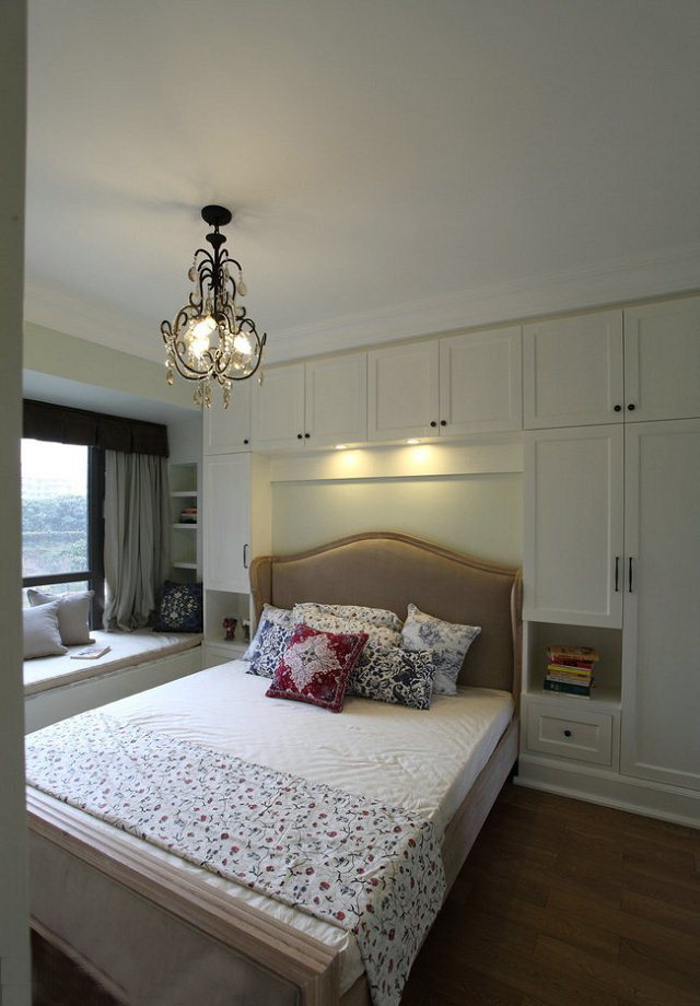 成都装修公 美式 三居 白领 卧室图片来自室内设计装饰在蓝光coco金沙美式风格的分享