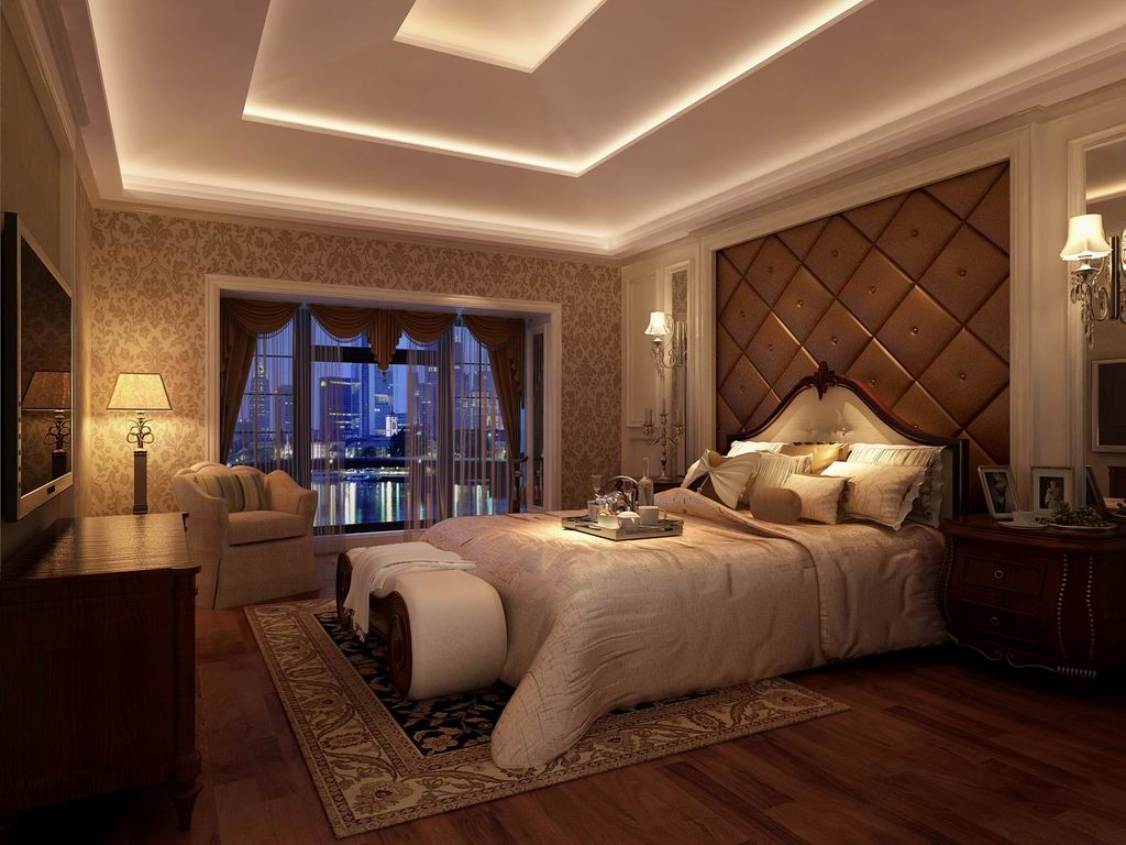 别墅 新古典 奥邦装饰 陈浩作品 卧室图片来自上海奥邦装饰在爱法奥朗别墅现代欧式设计的分享