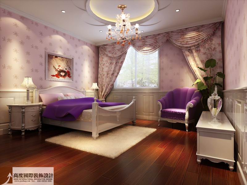 简约 欧式 紫色 女儿房 卧室图片来自zy_xzb在花盛香醍的分享