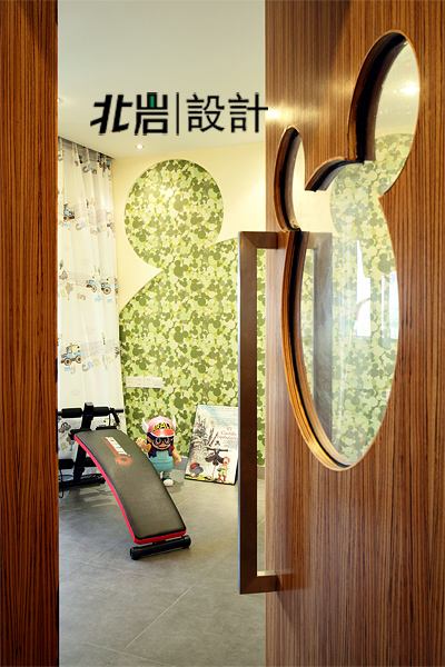 新中式 混搭 公寓 儿童房图片来自北岩DESIGN在品味新中的分享