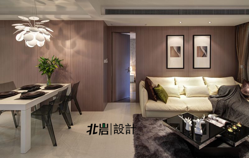 简约 现代 公寓 客厅图片来自北岩DESIGN在风移影动的分享