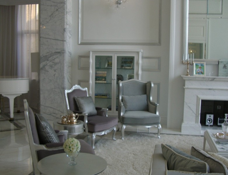 简约 欧式 复式 客厅图片来自新绿阁装饰在现代简约欧式设计的分享