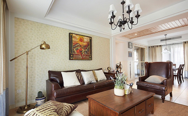 欧式 简约 客厅图片来自唯美装饰在江尚271平简约欧式风的分享