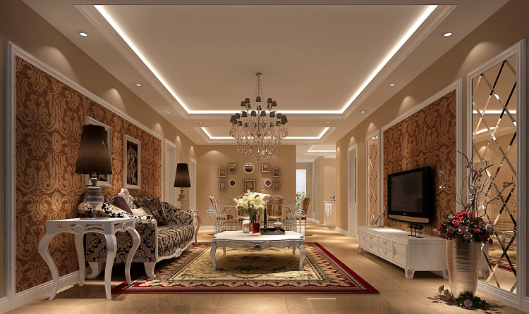 小路 高度 欧式 公寓 客厅图片来自高度国际装饰设计卢旺在欧式公寓哦！YEAH!!的分享