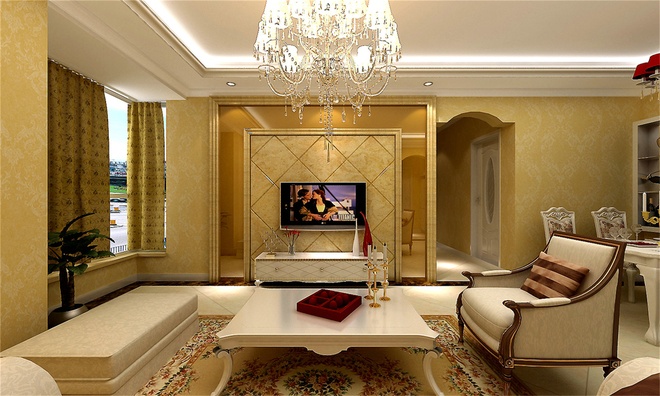 简约 80后 小资 白领 客厅图片来自北京合建装饰在华侨城3房简欧风格艺术感港湾的分享