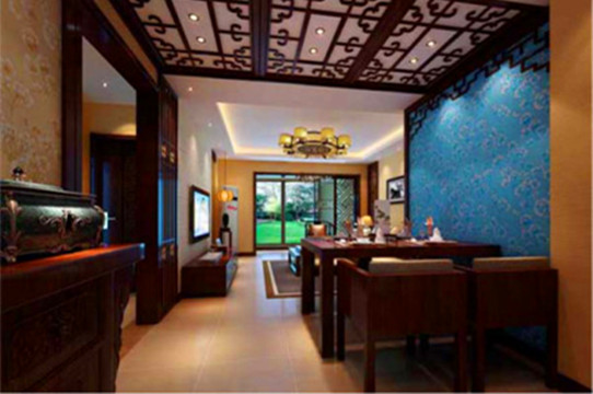 别墅 欧式 餐厅图片来自华埔装饰公司--江旭在主要居住半百老人，东南亚风格的分享