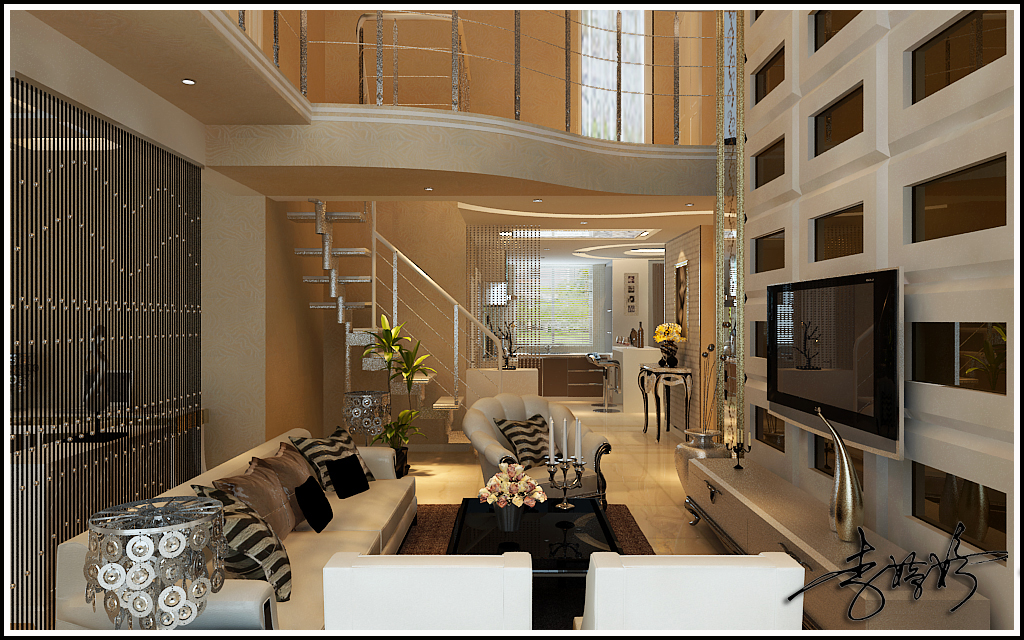 简约 二居 80后 客厅图片来自百家设计小刘在益格名邸的分享