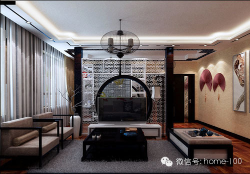 中式风格 客厅图片来自多啦A梦的百宝袋在名流印象的分享