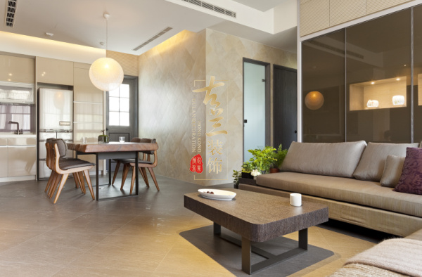 简约 现代简约 简洁明快 三居装修 客厅图片来自香港古兰装饰-成都在现代简约简洁新居的分享