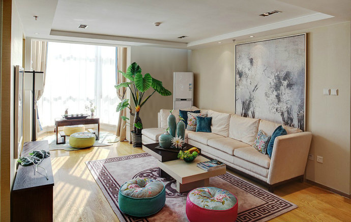光大榕岸 简约装修 简约客厅 简约卧室 客厅图片来自广州-实创装饰在光大榕岸现代简约装修的分享