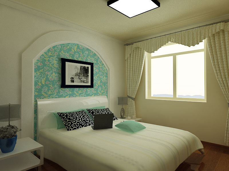 欧式 三居 白领 色调统一 主题鲜明 卧室图片来自实创装饰成都分公司在色调统一主题鲜明的130平house的分享