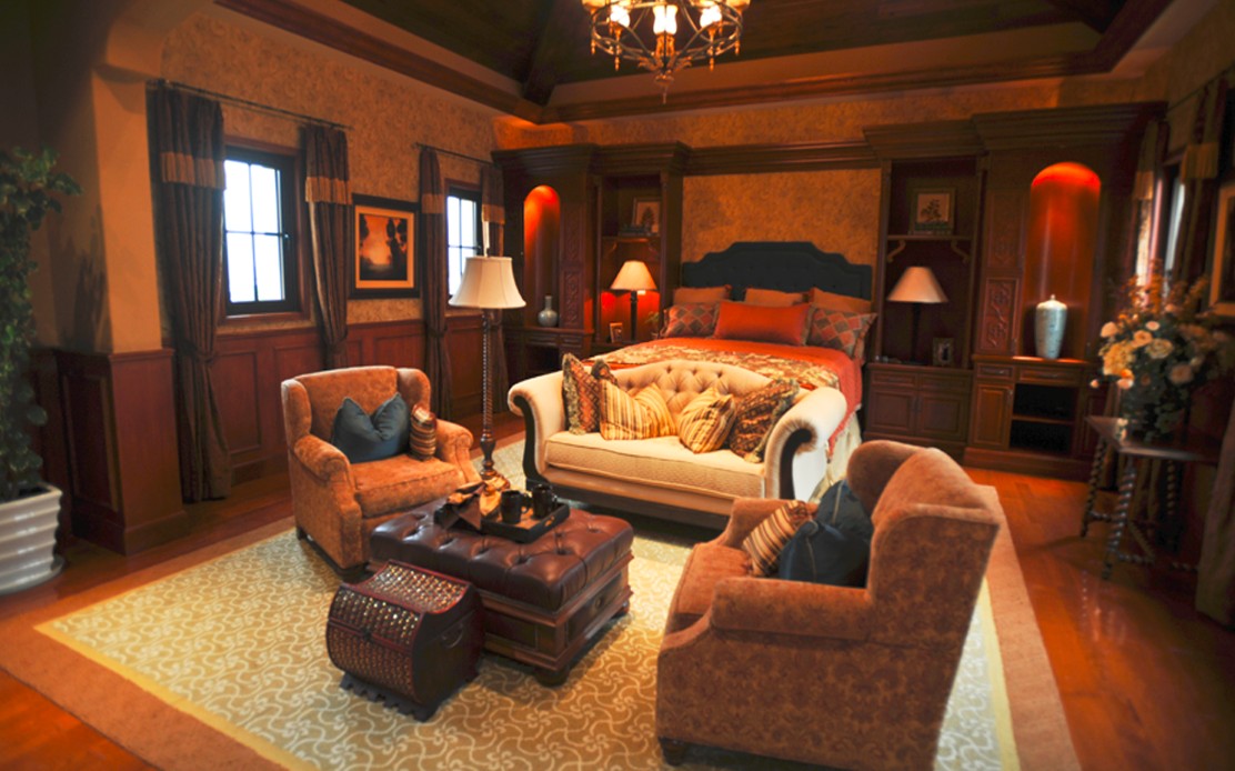 欧式 复古 卧室图片来自尚层装饰大林在财富城堡的分享