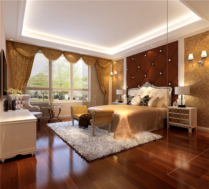 小路 高度 现代 简约 花园洋房 卧室图片来自高度国际装饰设计卢旺在鲁能7号院260平米现代简约的分享