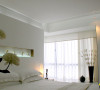 丽阳天下一居室-简约风格白领时尚个性家装卧室：家私配饰方面，采用浅色系列，使整个空间显得细腻、有条理。悠然清逸，隽永大度。
