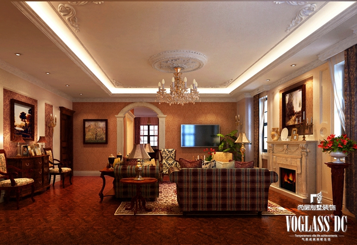 欧式 别墅 巴洛克 客厅 餐厅 卧室 厨房 其他图片来自北京别墅装修案例在2500平巴洛克奢华到极致的分享