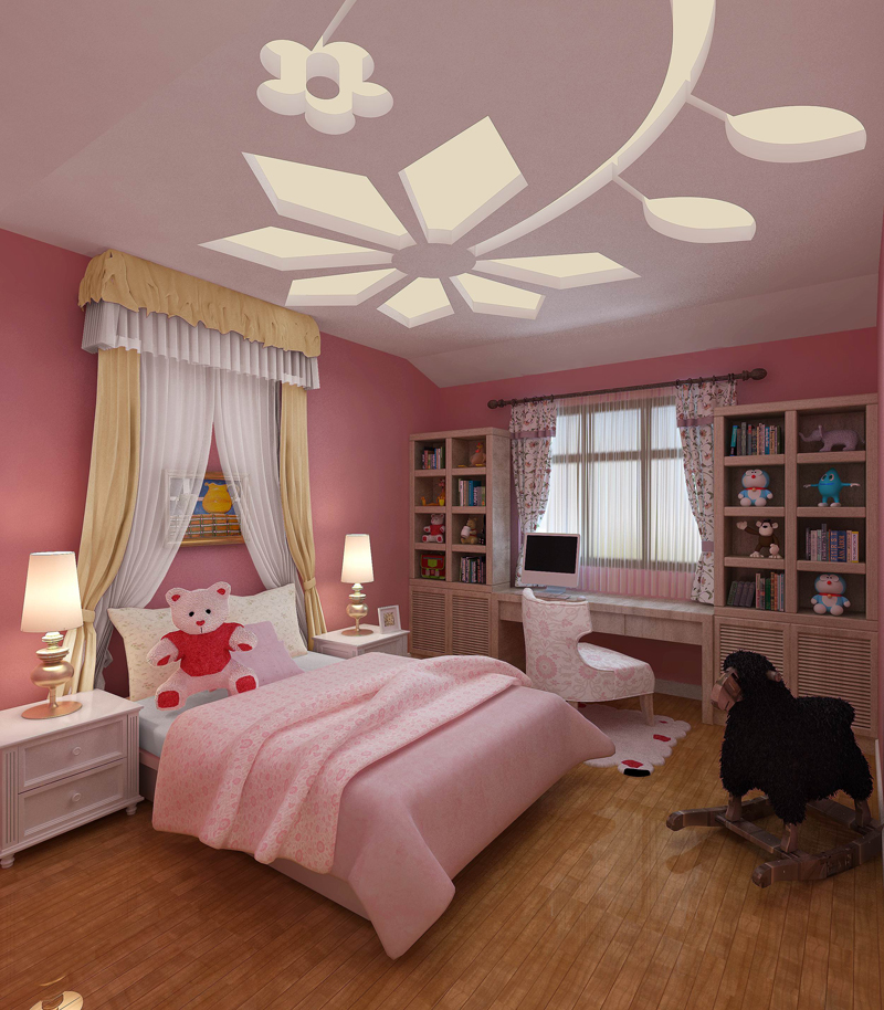 简约 欧式 田园 三居 旧房改造 卧室图片来自上海倾雅装饰有限公司在浦江名邸-现代简约-三居室的分享