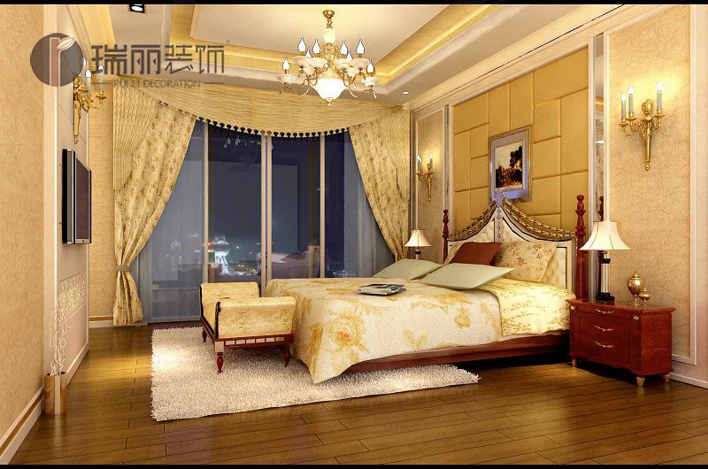 欧式 跃层 小资 卧室图片来自瑞丽装饰在上海花园韩先生欧式设计的分享
