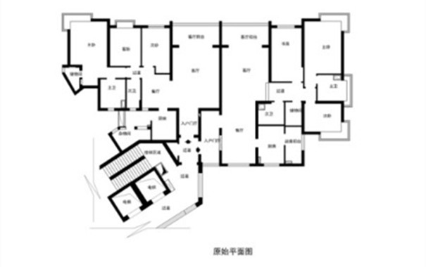 豪华 舒适 温暖 户型图图片来自华埔装饰公司--江旭在经典豪华房的分享