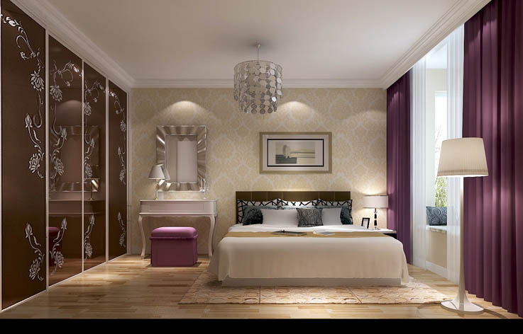 现代 公寓 设计案例 效果图 卧室图片来自高度国际设计装饰在筑华年现代风格的分享