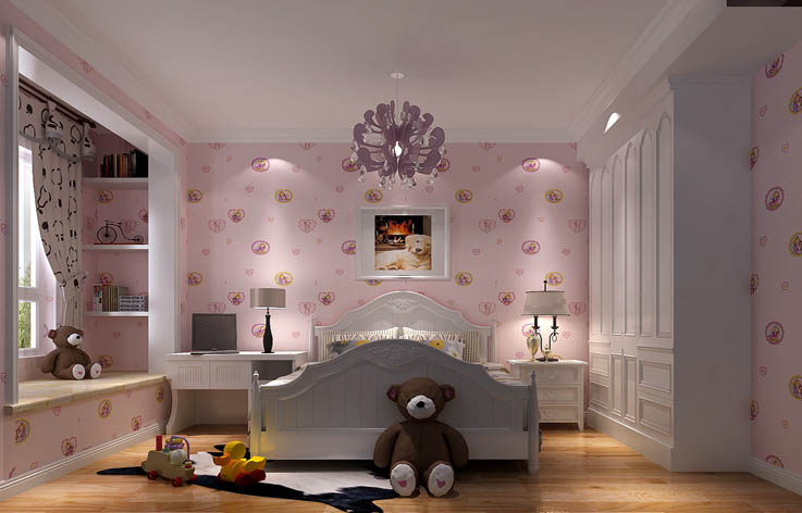 欧式 公寓 卧室图片来自高度国际设计装饰在中铁花语城简欧风格的分享