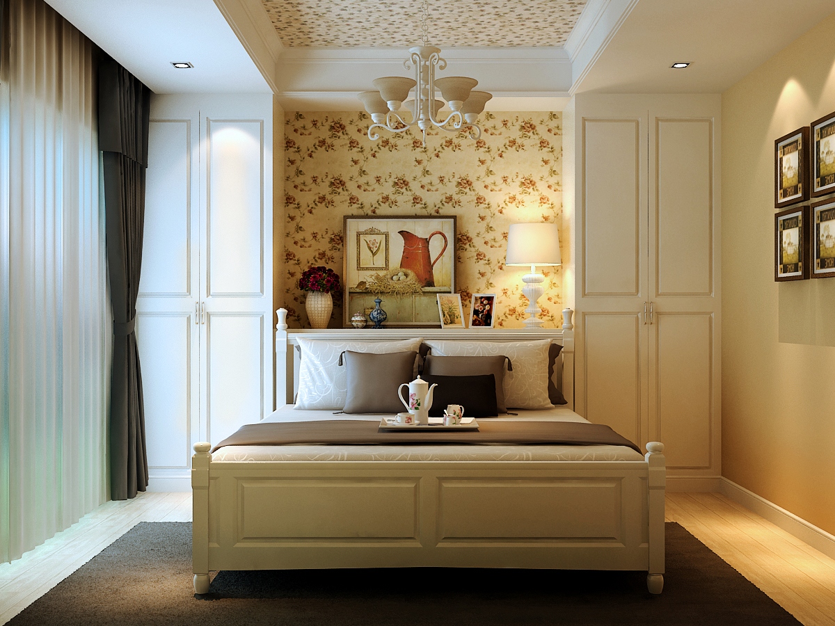 欧式田园 北京元洲 元洲装饰 卧室图片来自框框在欧式田园82平米两居室的分享