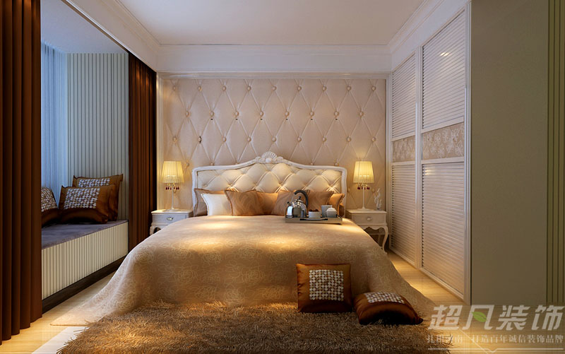 简约 三居 卧室图片来自超凡装饰吴新镇在阳光城的分享