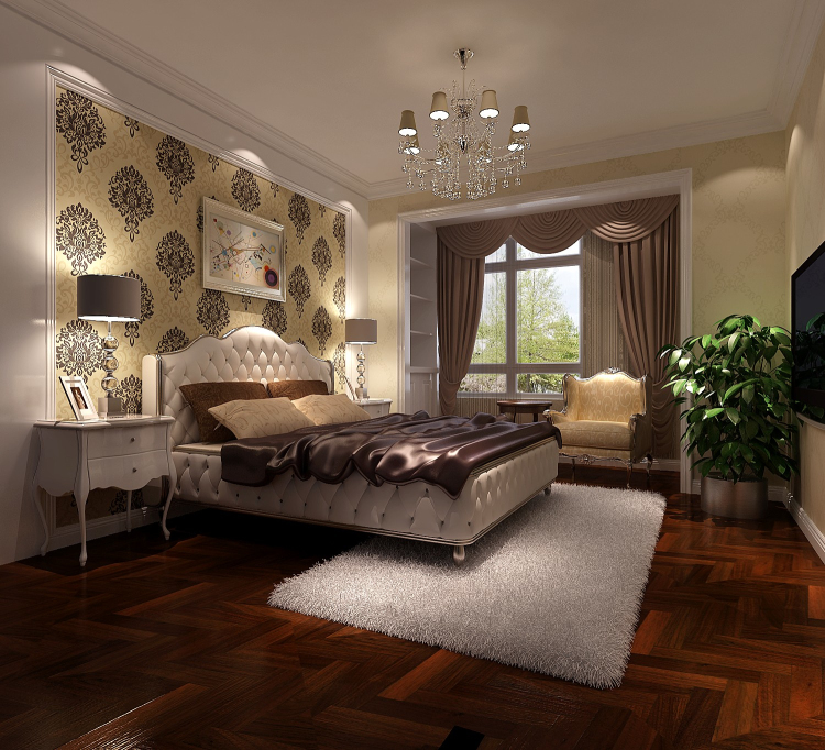 小路 高度 现代简约 公寓 卧室图片来自高度国际装饰设计卢旺在现代简约的两口之家的分享