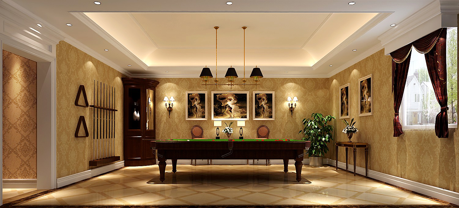 法式 混搭 别墅 白领 小资 80后 客厅图片来自沙漠雪雨在中海尚湖世家560平法式风格别墅的分享