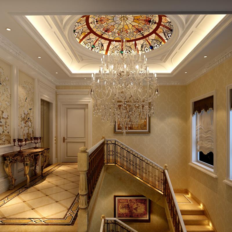 欧式 新古典 大宅 别墅 楼梯图片来自尚层装饰大林在珠江紫宸山 壹仟栋的分享