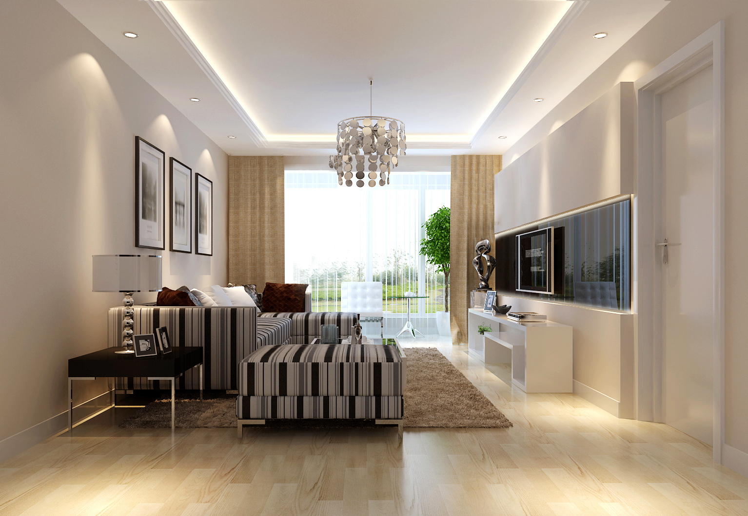 小路 高度 现代简约 公寓 客厅图片来自高度国际装饰设计卢旺在本命年的特别设计的分享