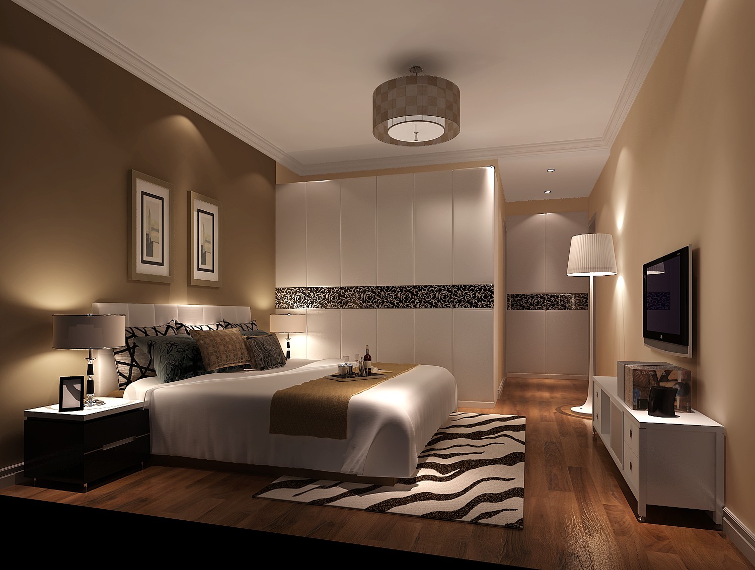 小路 高度 现代 简约 公寓 卧室图片来自高度国际装饰设计卢旺在现代简约的影人四季公寓的分享