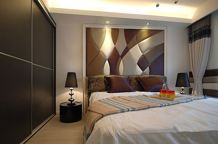 元度家居汇 三居室 现代 装修 设计 卧室图片来自元度家居汇官方博客在多角度打造92平时尚现代居的分享