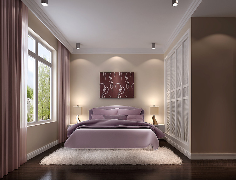 现代 中式 别墅 案例 卧室图片来自高度国际设计装饰在8哩岛现代中式风格设计案例的分享