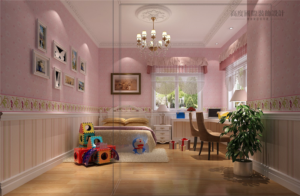 简欧 别墅 装饰设计 装修 儿童房图片来自高度国际别墅装饰设计在东方普罗旺斯别墅装饰设计的分享