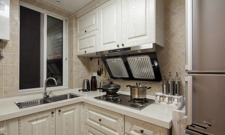 装修设计 元度家居汇 二居 美式 厨房图片来自元度家居汇官方博客在88平米温馨舒适的二居的分享