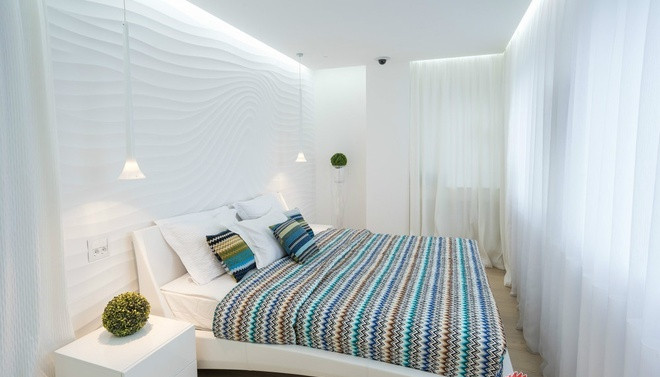三居 现代 装修 设计 元度家居汇 卧室图片来自元度家居汇官方博客在98平全开放式纯白两居室的分享