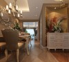 郑州实创装饰-阳光城88平两居室-餐厅效果图