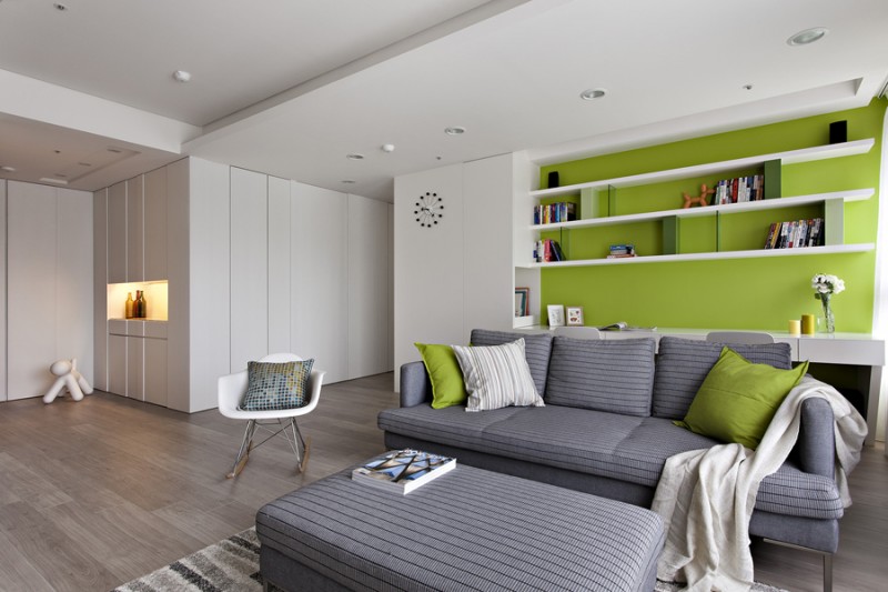 简约 白领 小资 旧房改造 客厅图片来自合建装饰王清贤在简约新鲜的绿色居室的分享