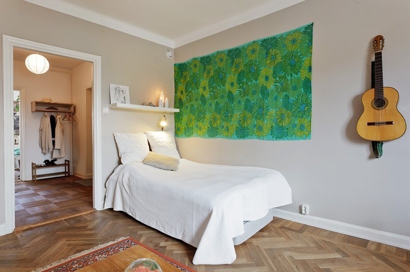 欧式 简约 北欧 小资 白领 卧室图片来自瑞丽装饰在简洁的单身公寓的分享