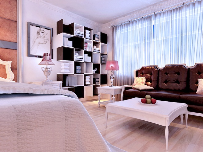 欧式 三居 小资 卧室图片来自陈小迦在清新简约都市白领的最爱的分享