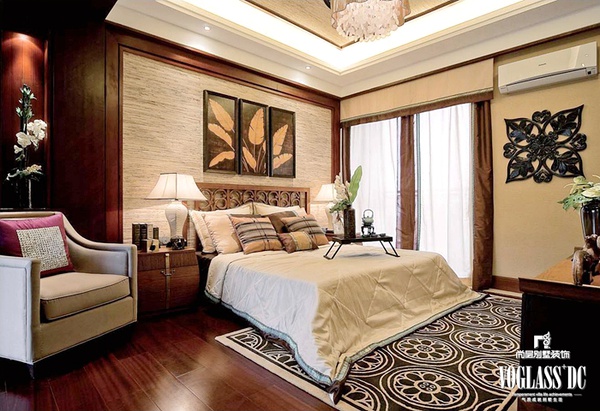简约 中式 软装设计 公园1872 小资 80后 收纳 卧室图片来自北京别墅装饰在公园1872中式装修设计的分享