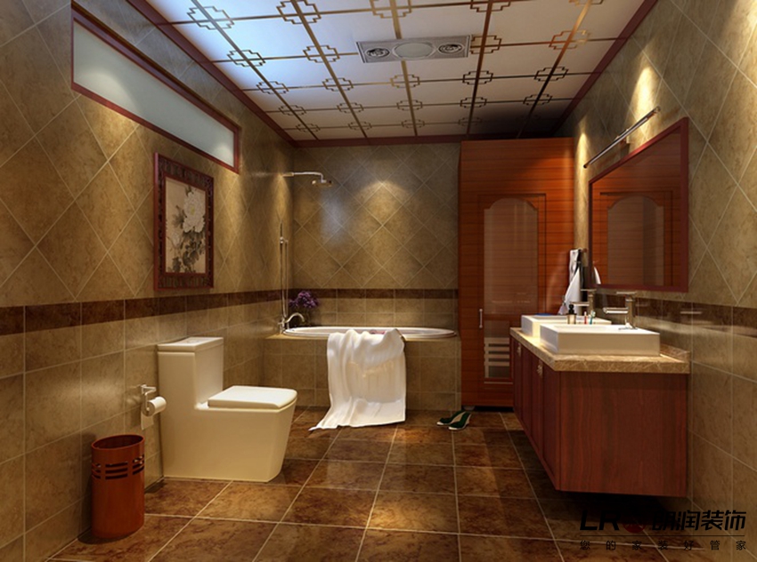 卫生间图片来自成都生活家装饰徐洋在中式古典的分享