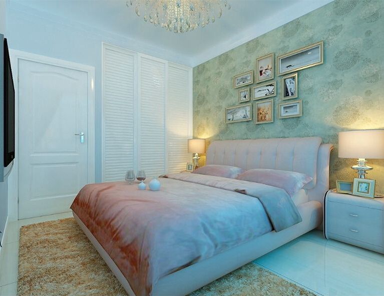 简约 现代 三居 白领 80后 小资 卧室图片来自合肥川豪装饰装修在保利梧桐语95平米现代简约风格的分享
